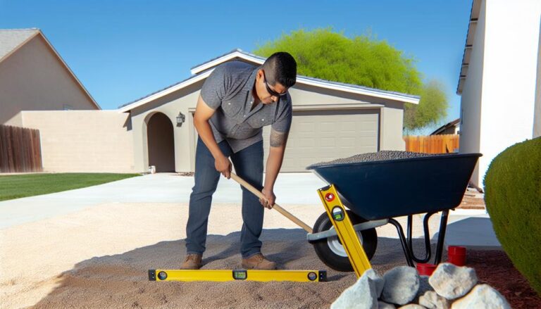 diy driveway leveling guide