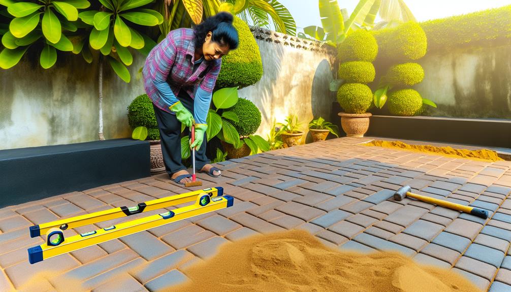 patio leveling expert advice