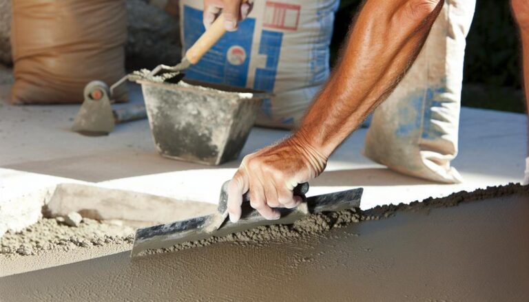 repairing uneven concrete patios