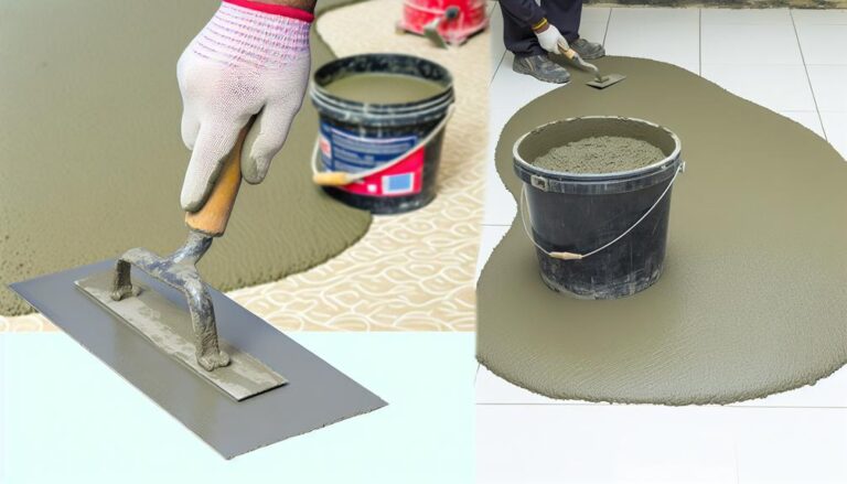 self leveling concrete application tips