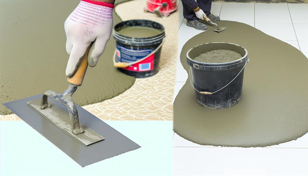 self leveling concrete application tips